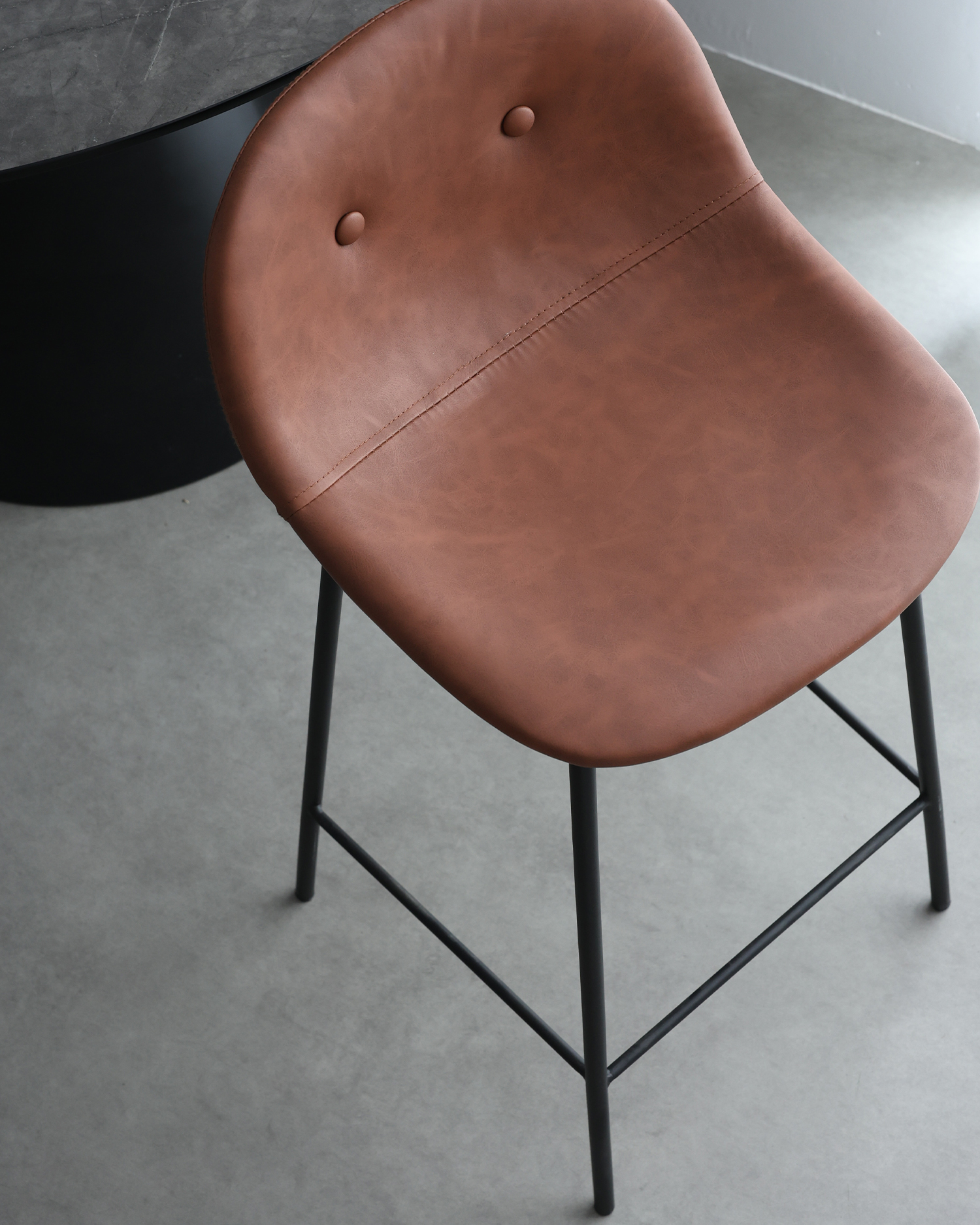 Phân quầy màu cam hiện đại Phân quầy màu cam hiện đại