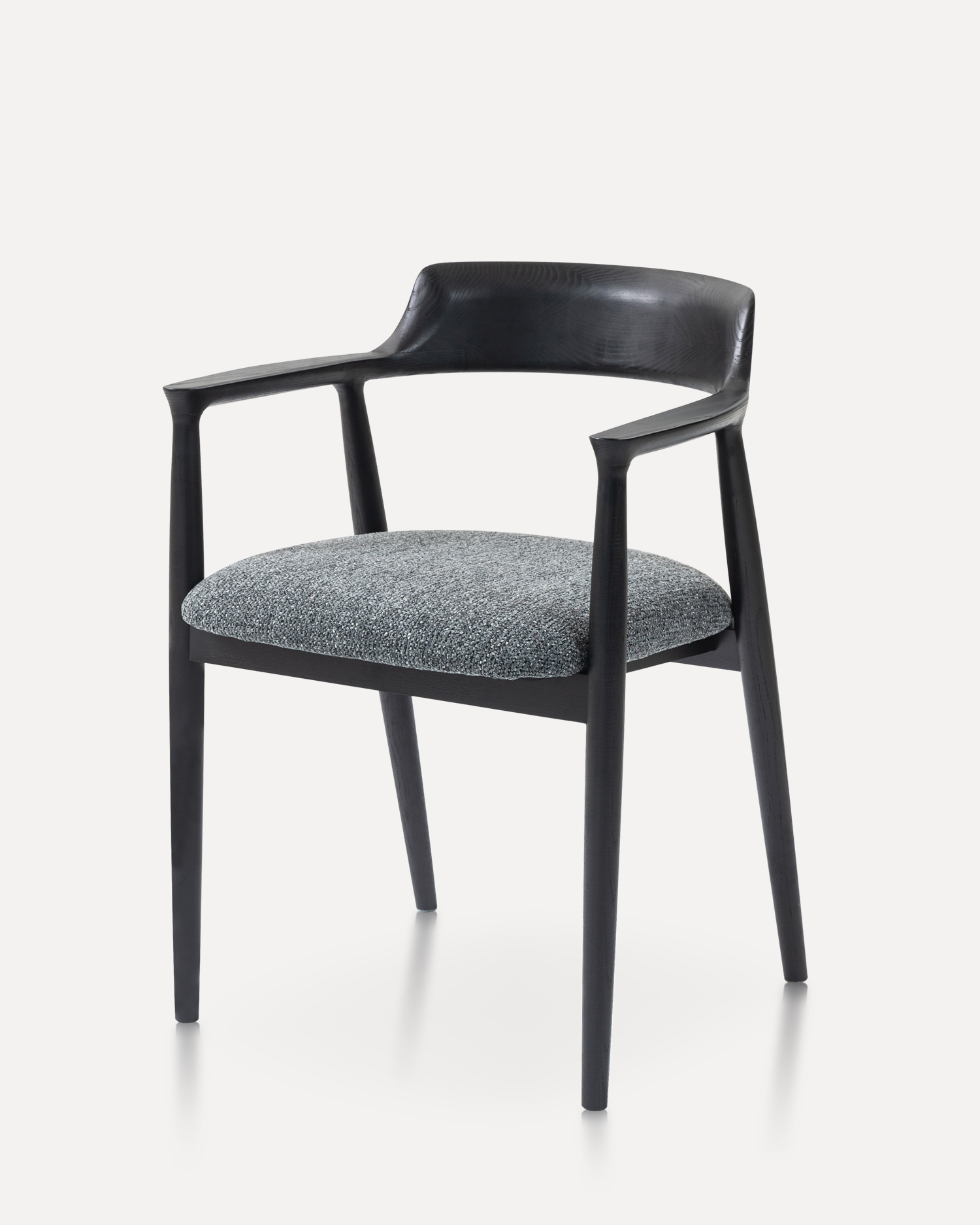 Ghế gỗ tay vịn tối giản