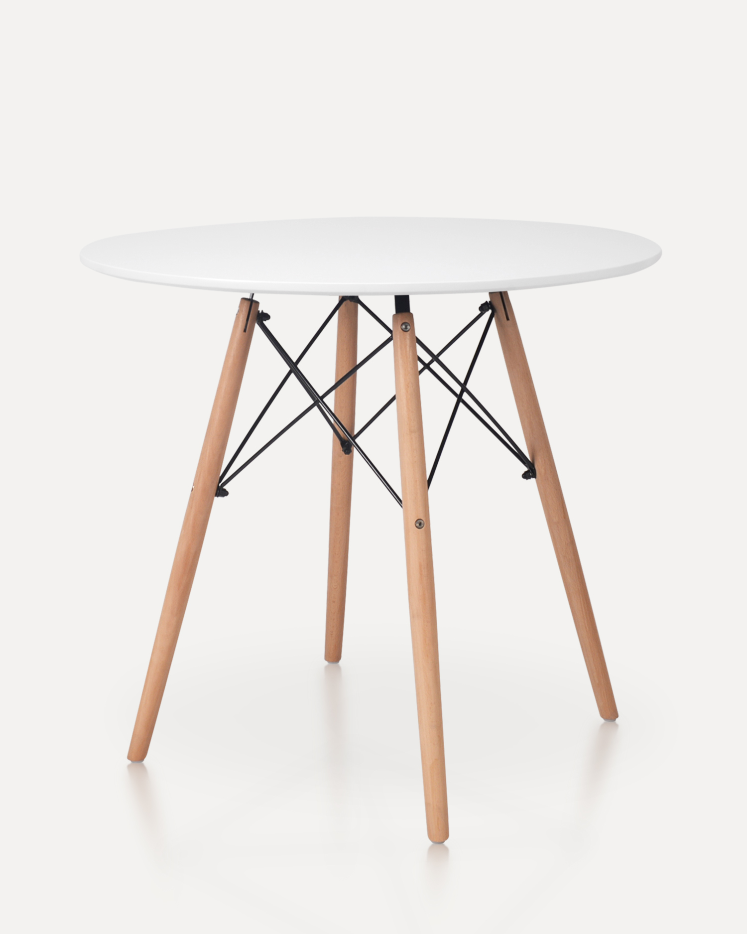 Bàn ăn bằng gỗ tròn Bắc Âu Bàn ăn bằng gỗ tròn Bắc Âu