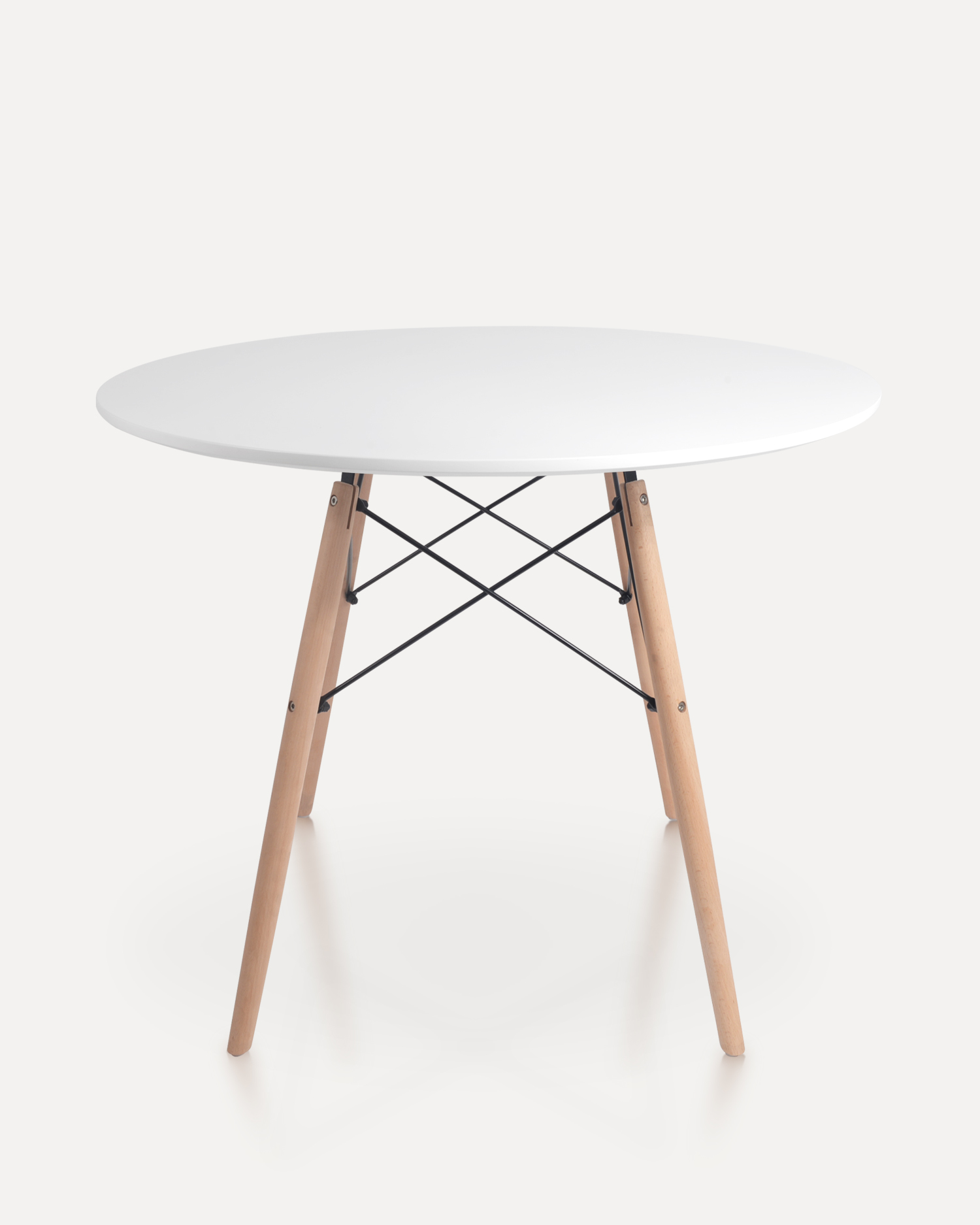 Bàn ăn bằng gỗ tròn Bắc Âu Bàn ăn bằng gỗ tròn Bắc Âu