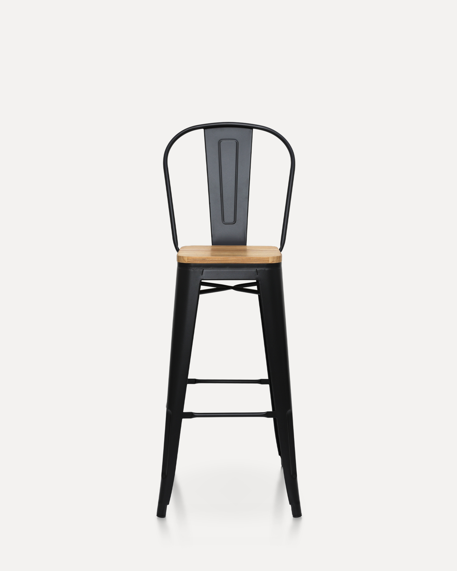 Ghế thiết kế ăn tối màu đen retro Ghế thiết kế ăn tối màu đen retro